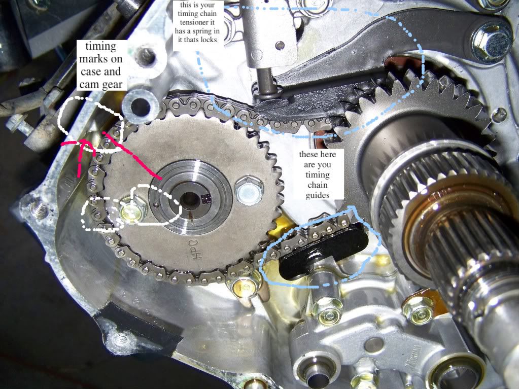 Honda 400ex engine dismantle #4