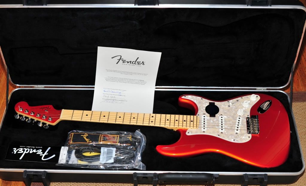 fender candy tangerine