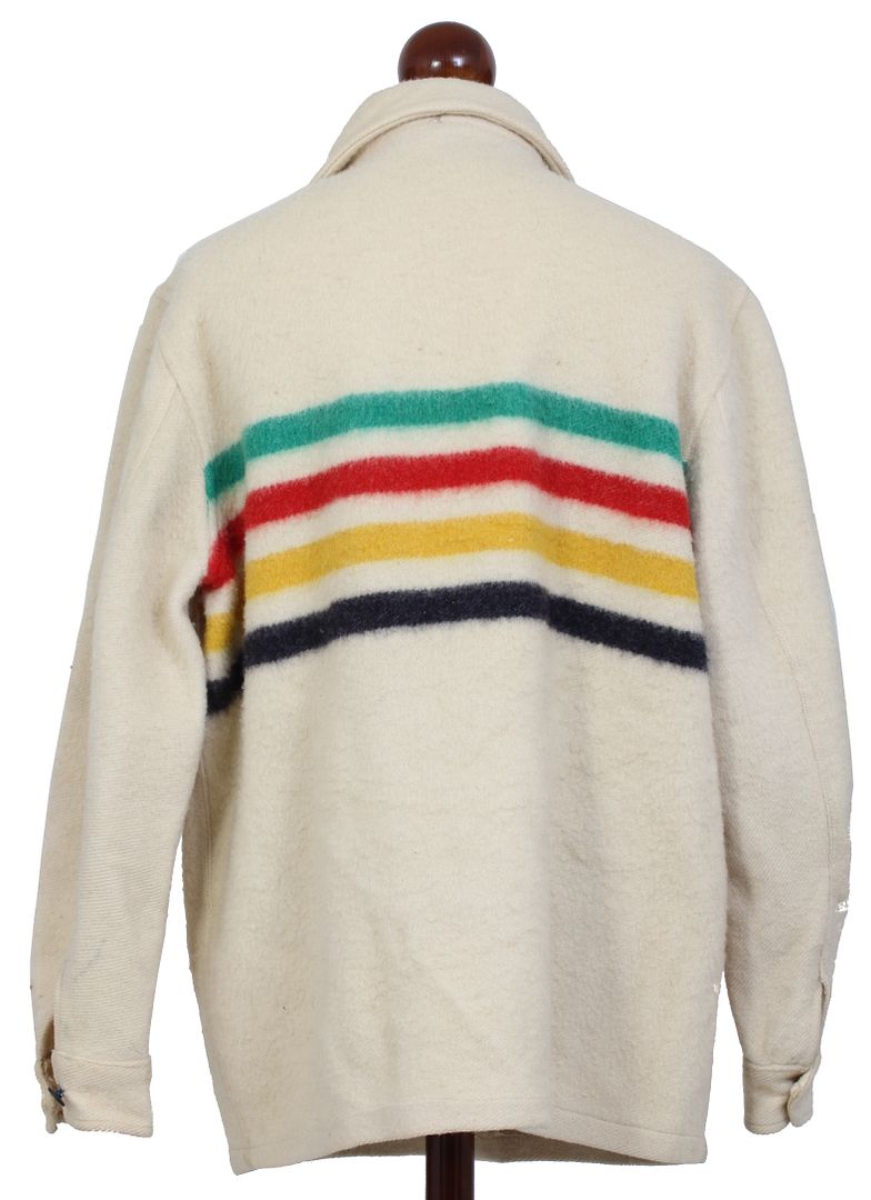 Hudson’s Bay point blanket shirt jacket VintageHaberdashers Blog