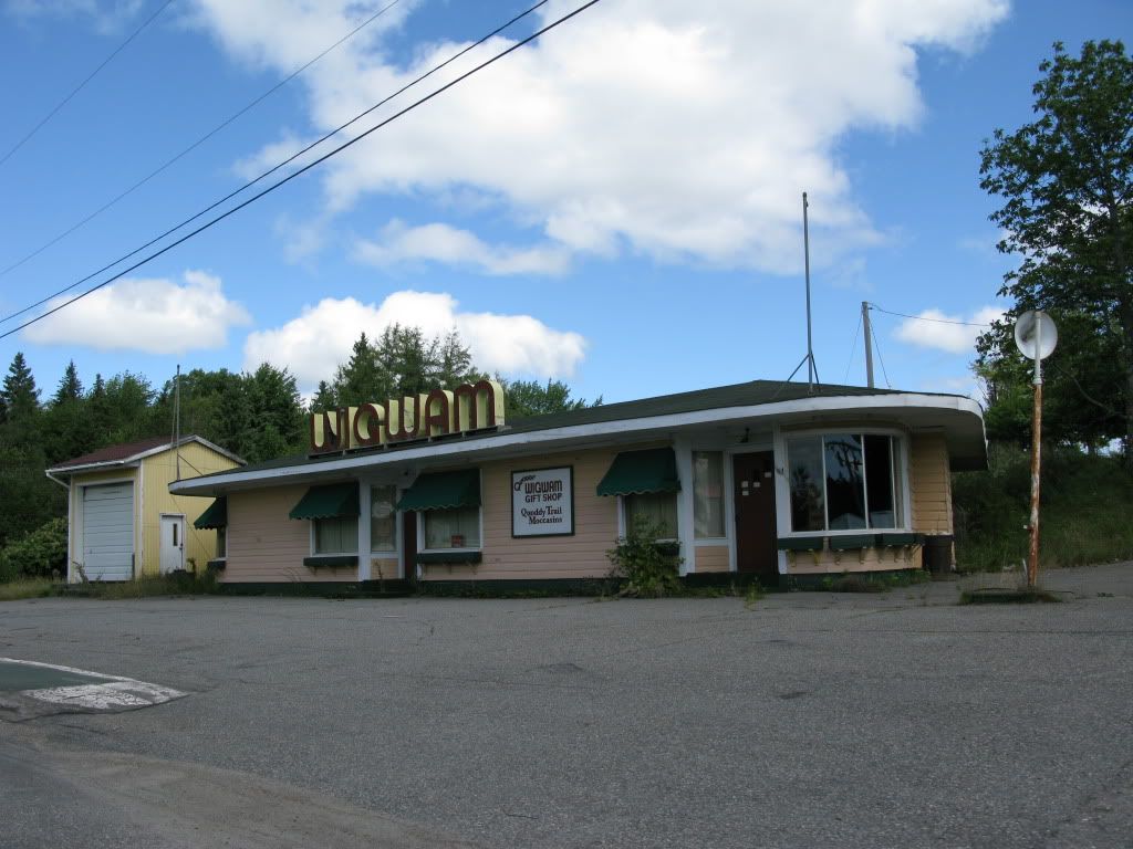 Quoddy Wigwam Gift Shop Perry, Maine Diner Hunter