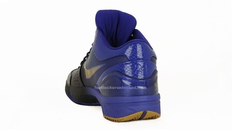 Nike Zoom Kobe 4 (gradient) black/metallic gold/concord