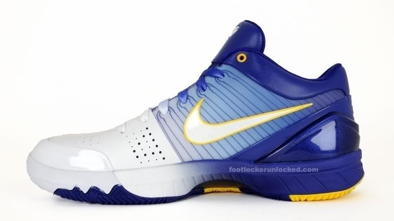 Nike Zoom Kobe 4 (gradient) white/concord/midwest gold