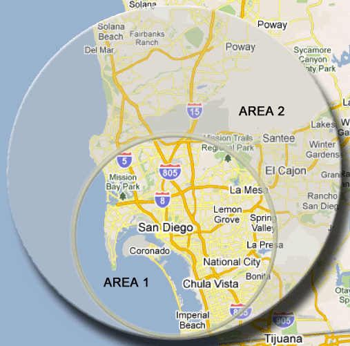 Areas Served