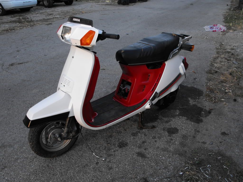 Old school honda mopeds