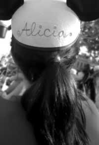 Alicia at Disneyland