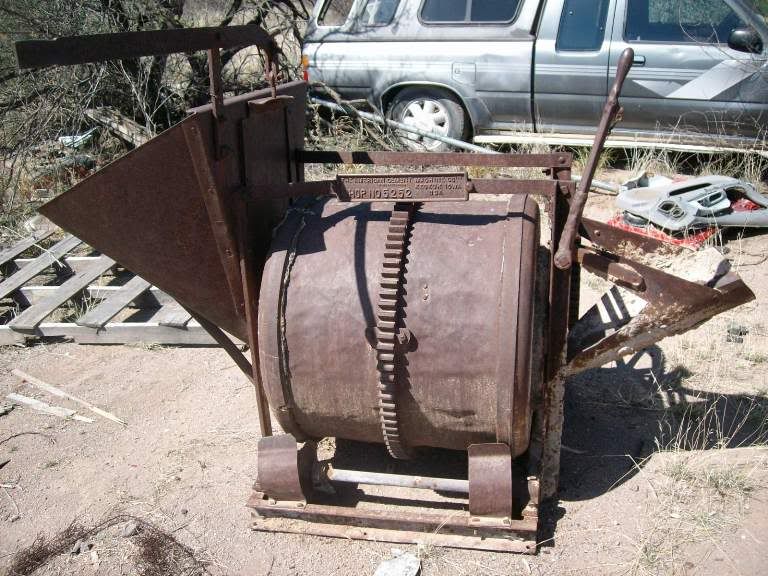 Old Cement Mixer SmokStak