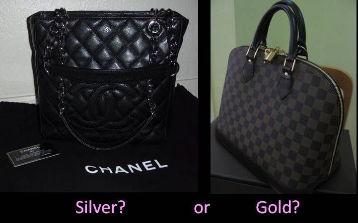 chanel silver or gold hardware