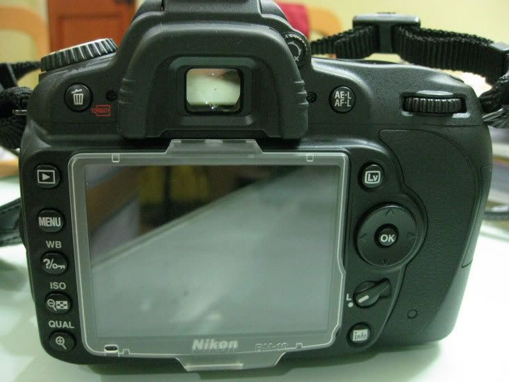 Nikon D90 LCD
