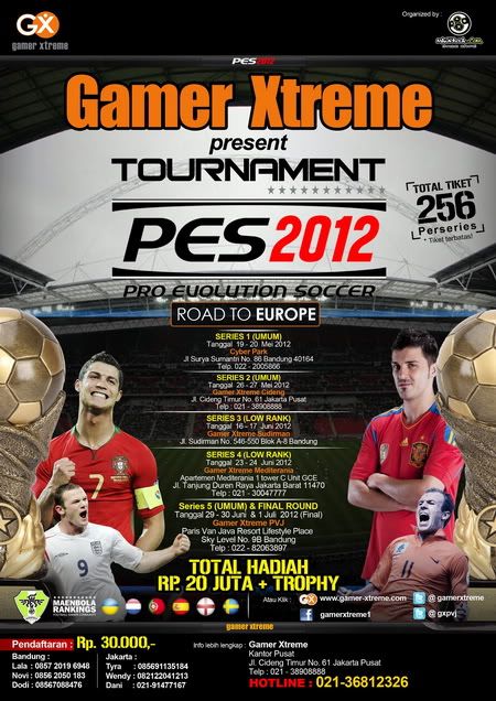 GX "Road to Europe" PES2012 PS3 Tournament