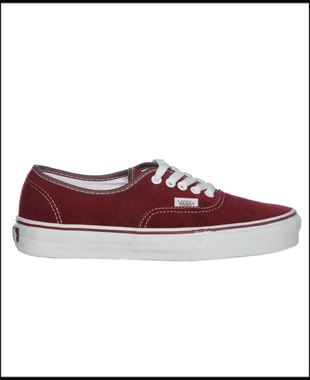 Maroon Vans