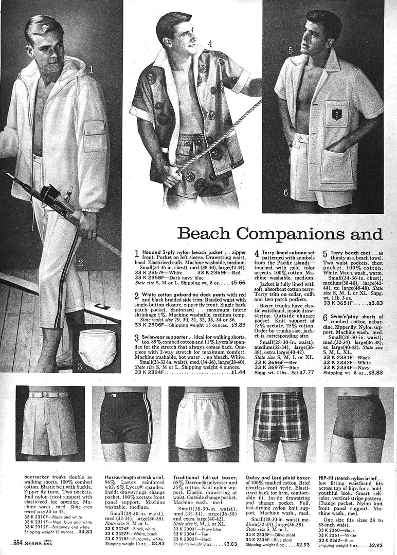 The History of Men's Swimsuits, 1910s-1960s | The Fedora Lounge