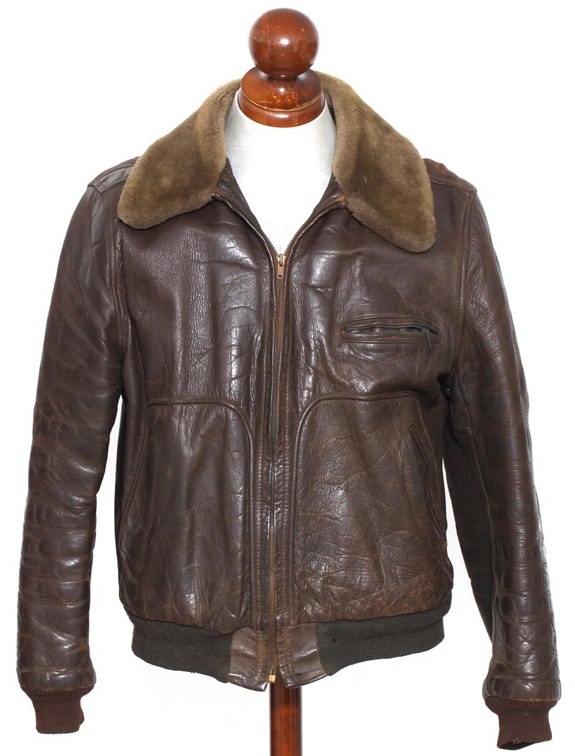 Albert Richard leather jacket | Vintage-Haberdashers Blog