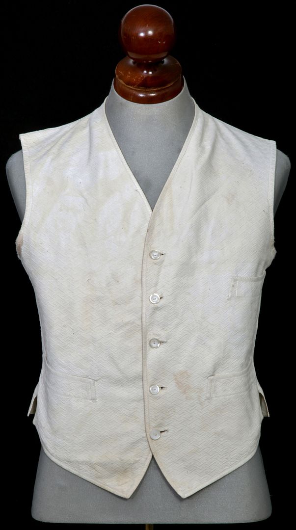 1910s summer vest | Vintage-Haberdashers Blog