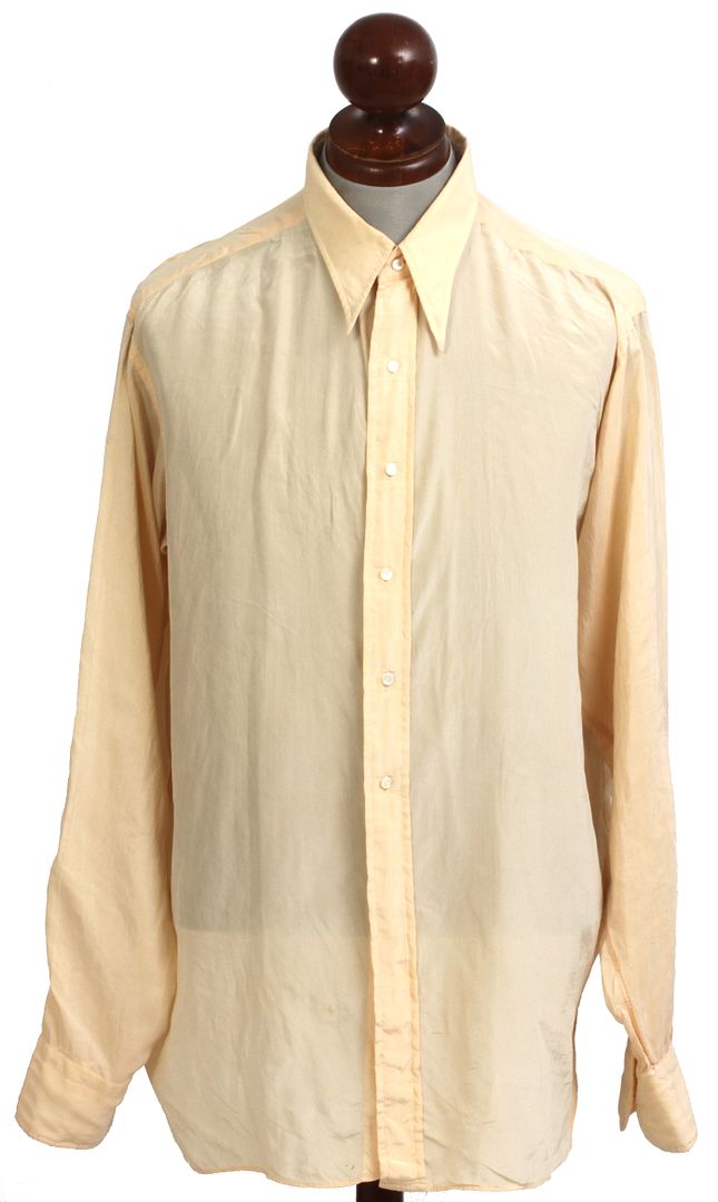 1930s Radium Silk spearpoint shirt | Vintage-Haberdashers Blog