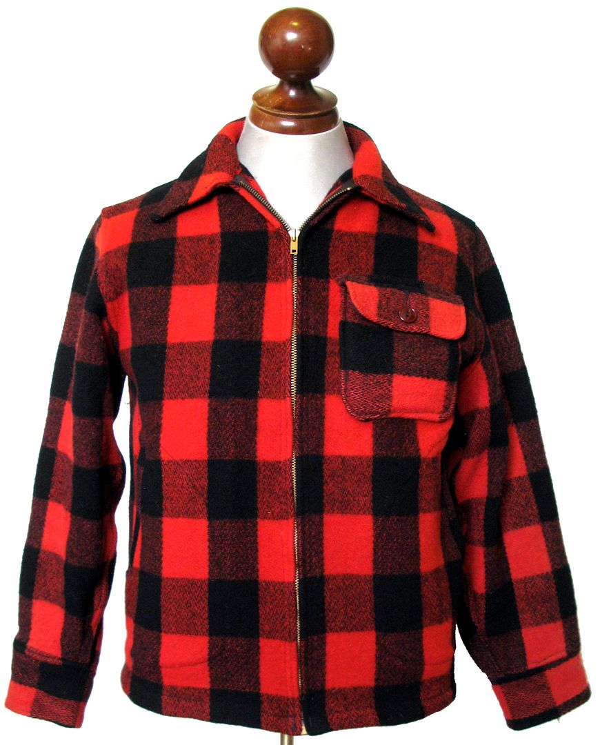 Zipper Front Woolrich Jacket | Vintage-Haberdashers Blog