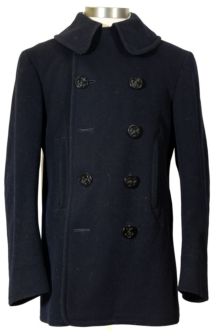 WWII 10 button peacoat | Vintage-Haberdashers Blog