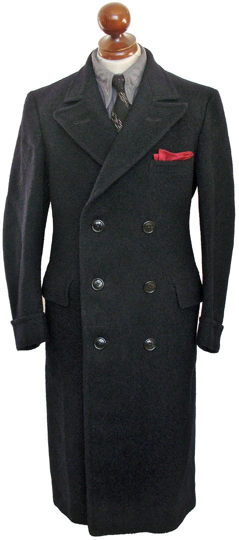 1930s Fifth Avenue Year Bonded double breasted overcoat | Vintage ...