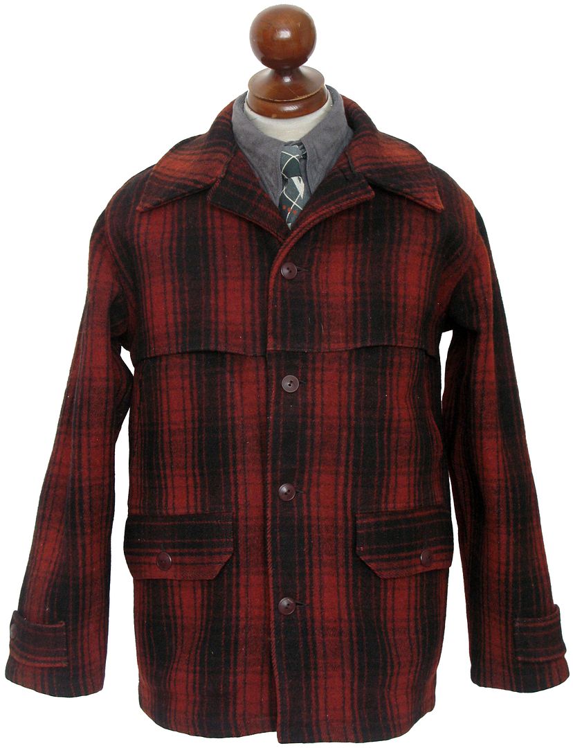 1930s Woolrich 255 hunting mackinaw | Vintage-Haberdashers Blog