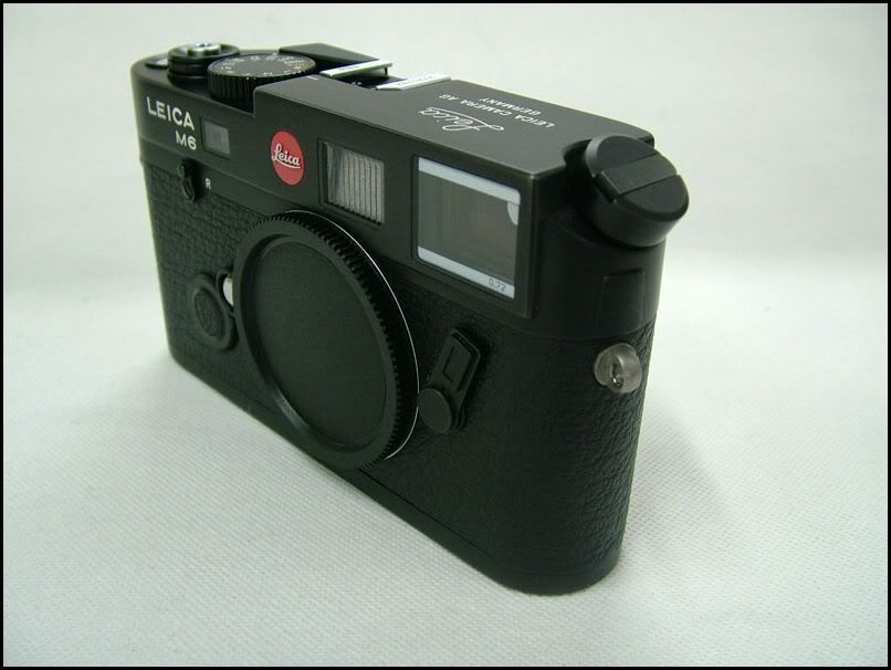 LEICA M6 TTL 0.72 Rangefinder Black MINT #2354  