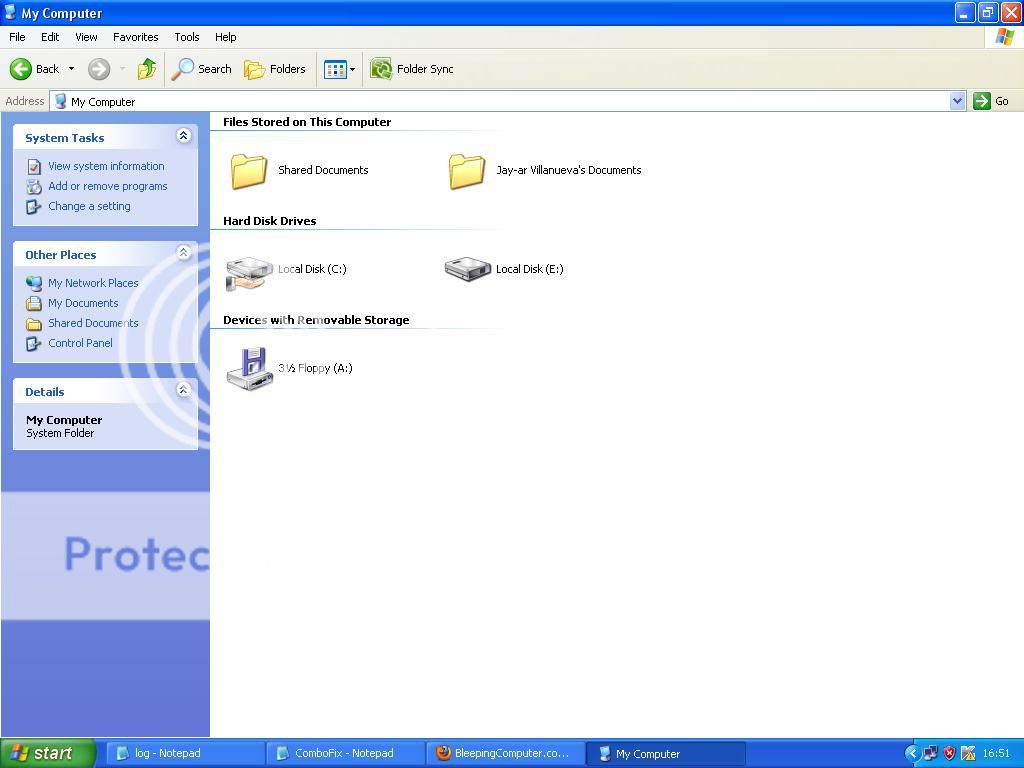 Recycler Exe Infection Virus Trojan Spyware And Malware Removal Help