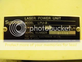 SYSMEX LASER POWER UNIT MODEL# LPU 2  