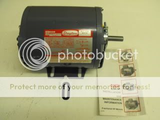 DAYTON SPLIT PHASE MOTOR MODEL# 5K601B NIB  